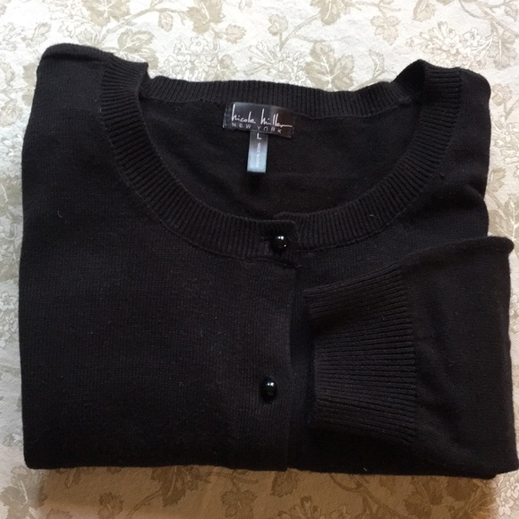 Nicole Miller Cardigan Sweater - Picture 1 of 4